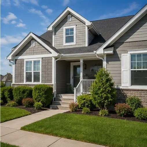 Residential home representative of the Louisville area